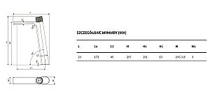 Смеситель для раковины Excellent Krotos 8002 хром купить в интернет-магазине сантехники Sanbest