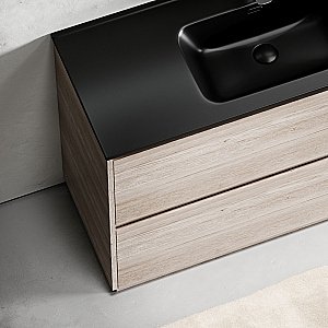 Тумба с раковиной Sancos Libra Floor 120 LB120F-1EG дуб галифакс натуральный для ванной в интернет-магазине Sanbest