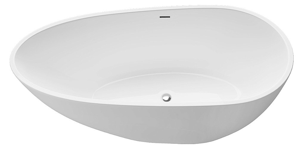 Ванна акриловая Grossman Fly GR-1102M 170х80 белая матовая купить в интернет-магазине Sanbest
