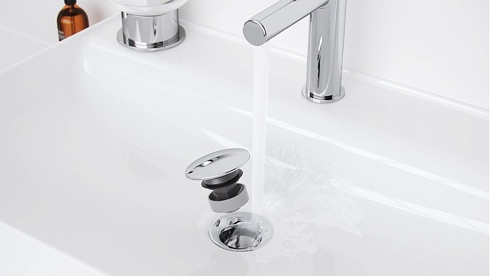 Донный клапан Excellent 1485.01 63 хром купить в интернет-магазине сантехники Sanbest