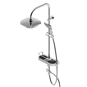 Душевая система Dorff Prime D0740000 хром купить в интернет-магазине сантехники Sanbest