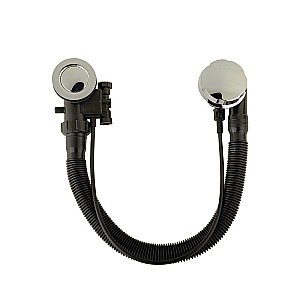 Слив-перелив для ванны автомат Veragio Sbortis VR.SBR-8332.CR купить в интернет-магазине сантехники Sanbest