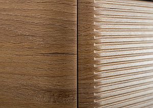 Тумба с раковиной Cezares IDRA 144 55815+50265 Rovere Tabacco для ванной в интернет-магазине Sanbest