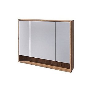 Зеркальный шкаф Caprigo Seattle 100 Дуб сомеро купить в интернет-магазине сантехники Sanbest