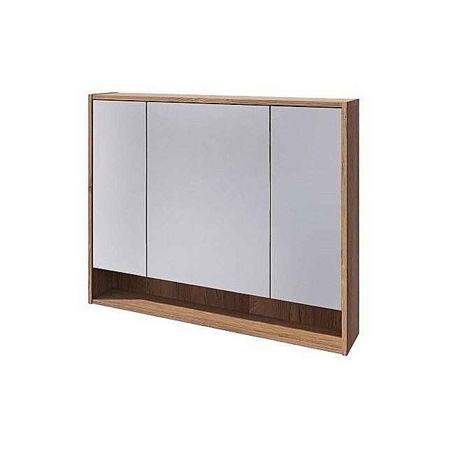 Зеркальный шкаф Caprigo Seattle 100 Дуб сомеро купить в интернет-магазине сантехники Sanbest