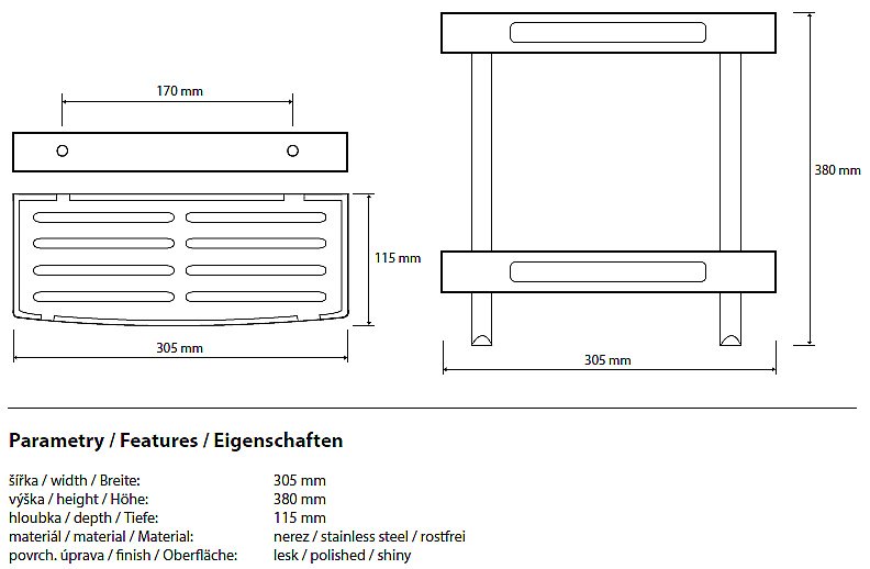 Мыльница Bemeta Cytro 102308241 купить в интернет-магазине сантехники Sanbest