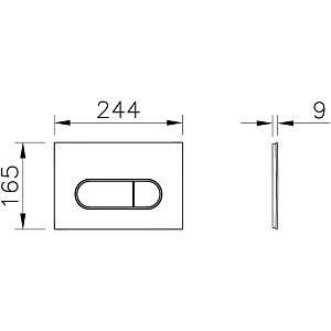 Унитаз подвесной Vitra Integra Square 9856B003-7207 безободковый с инсталляцией, с крышкой микролифт купить в интернет-магазине Sanbest