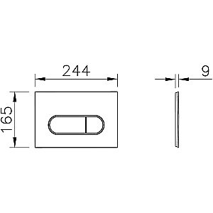 Унитаз подвесной Vitra Integra Square 9856B003-7207 безободковый с инсталляцией, с крышкой микролифт купить в интернет-магазине Sanbest