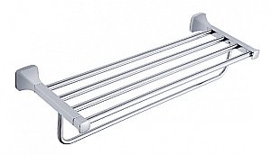 Полка CeramaLux Domino 95410 хром купить в интернет-магазине сантехники Sanbest
