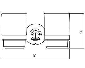 Стакан Kaiser KH-4015 бронза купить в интернет-магазине сантехники Sanbest