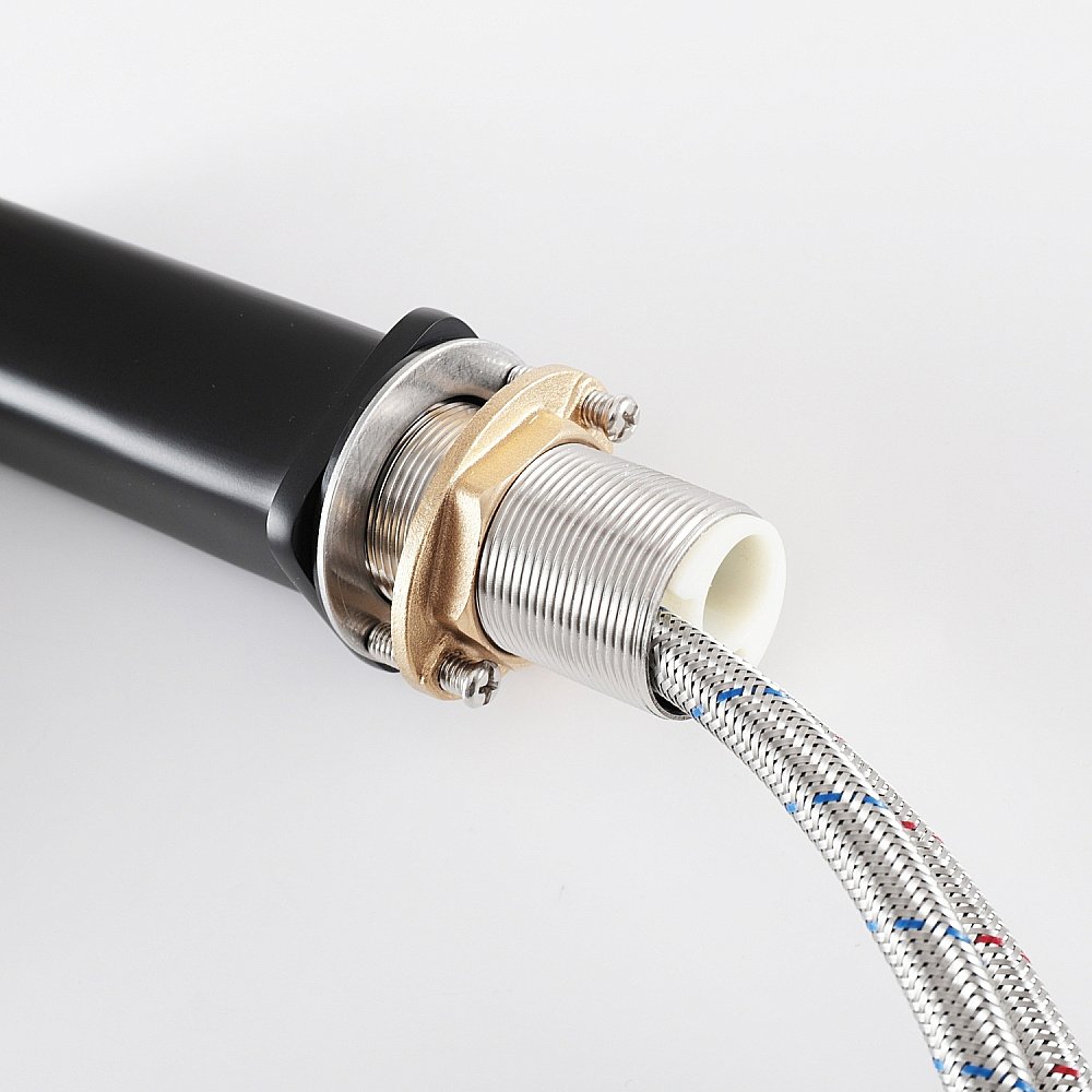 Смеситель для раковины GID Niagara L057BMK черный матовый купить в интернет-магазине сантехники Sanbest