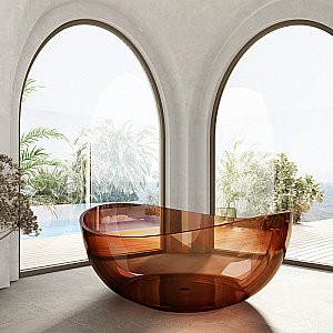 Ванна ABBER Kristall 150х150 AT9705Onyx черная купить в интернет-магазине Sanbest