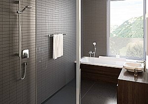 Душевая гарнитура Hansgrohe Croma Select E 1jet 26412400 купить в интернет-магазине сантехники Sanbest