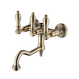 Смеситель для ванны Caprigo Adria Classic Metal 03M-518-vot бронза купить в интернет-магазине сантехники Sanbest