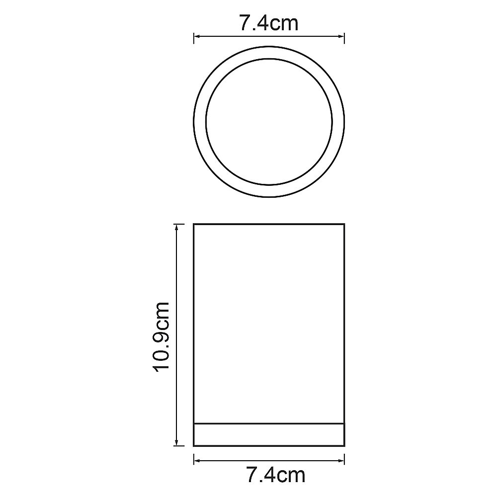 Стакан WasserKRAFT Mindel K-8828 белый купить в интернет-магазине сантехники Sanbest