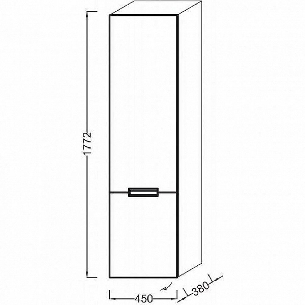 Cмеситель для раковины Jacob Delafon CLEO 1889 E24309-CP хром купить в интернет-магазине сантехники Sanbest