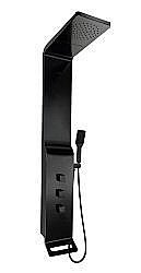 Душевая панель CeruttiSpa SELLA B CT8989 черная купить в интернет-магазине сантехники Sanbest