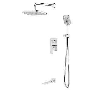 Душевая система Azario Arida AZ-K7354 хром купить в интернет-магазине сантехники Sanbest