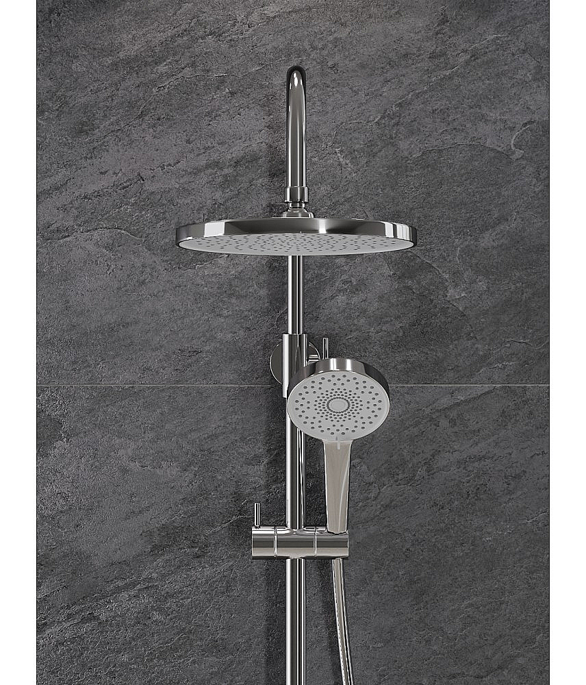 Душевая система Agger Easy A3151200 хром купить в интернет-магазине сантехники Sanbest