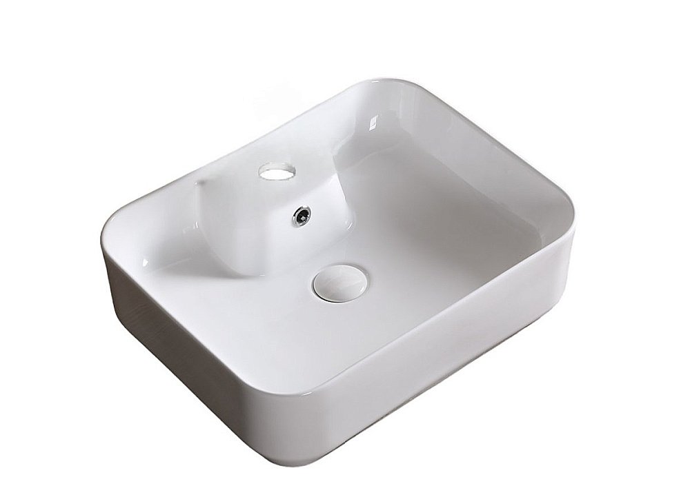 Раковина накладная CeruttiSpa 51 CR0097 белая купить в интернет-магазине Sanbest