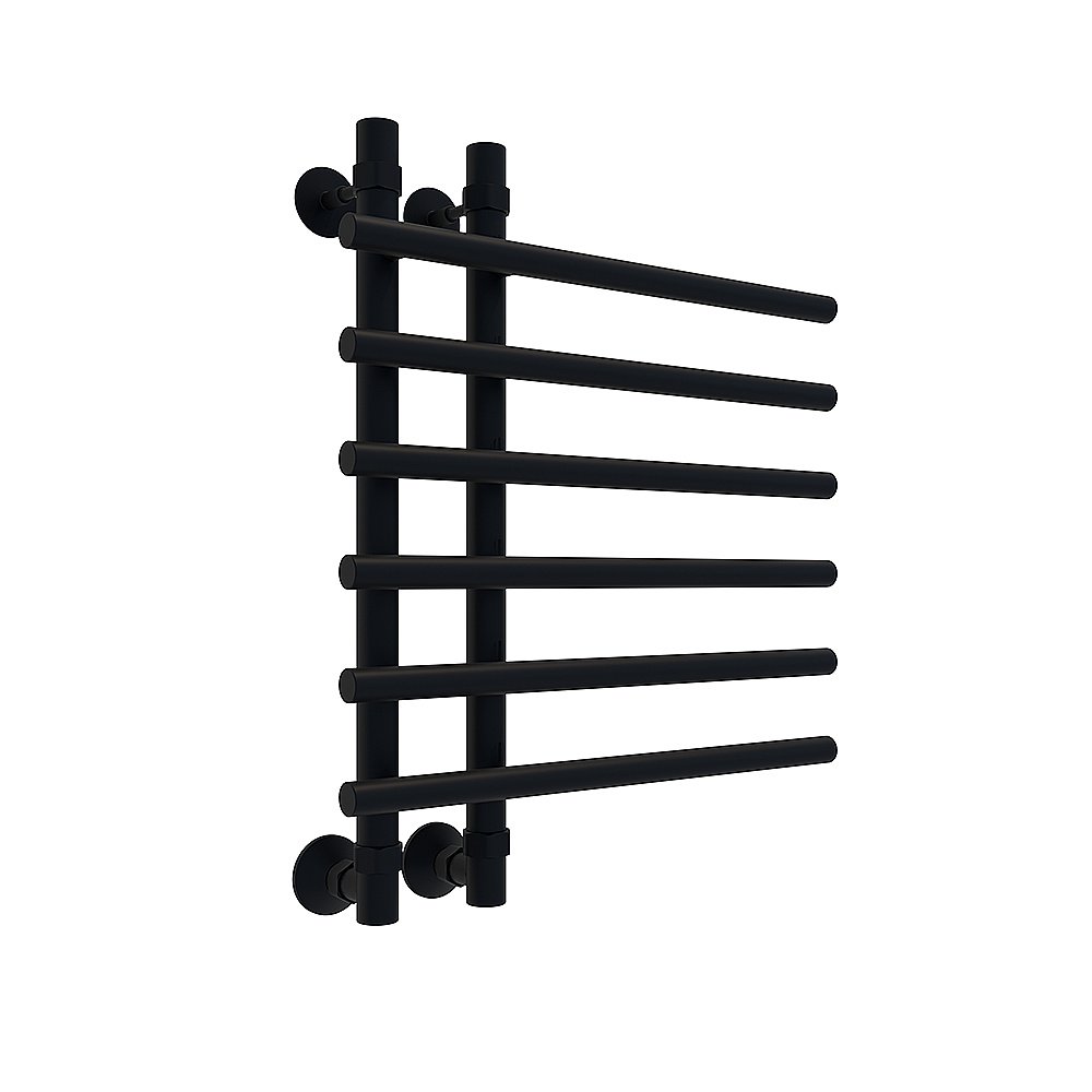 Полотенцесушитель водяной Veconi Tufo T601050B черный купить в интернет-магазине сантехники Sanbest