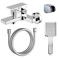 Смеситель для ванны Azario EDDIE AZ-WQY238207C хром купить в интернет-магазине сантехники Sanbest