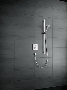 Душевой гарнитур Hansgrohe Raindance Select S 120 /Unica‘S Puro 26631000 хром купить в интернет-магазине сантехники Sanbest