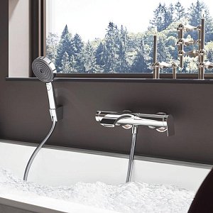 Смеситель для ванны Hansgrohe Vivenis 75420000 купить в интернет-магазине сантехники Sanbest