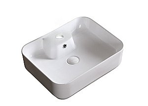 Раковина накладная CeruttiSpa 51 CR0097 белая купить в интернет-магазине Sanbest