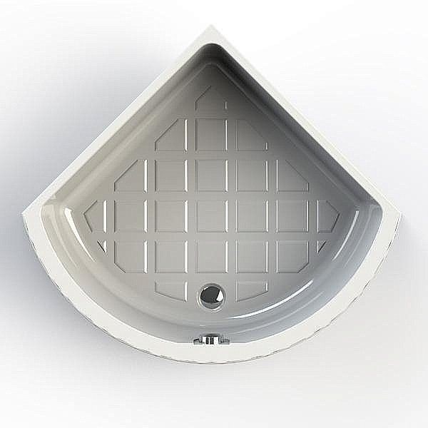 Душевой поддон Радомир 1-11-0-0-0-002 92x92 белый купить в интернет-магазине Sanbest
