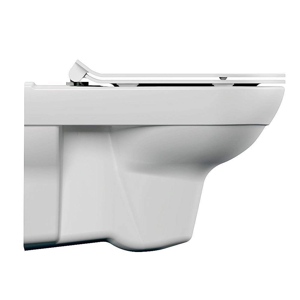 Унитаз Cersanit CITY Clean On DPL EO slim с крышкой микролифт, безободковый купить в интернет-магазине Sanbest