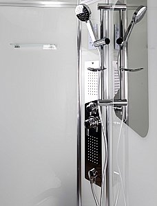 Душевая кабина с сенсором Niagara Premium NG- 6001-01GD 90x90 купить в интернет-магазине Sanbest