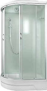 Душевая кабина Alex Baitler 120х80 MR351226 стекло матовое/профиль белый матовый купить в интернет-магазине Sanbest