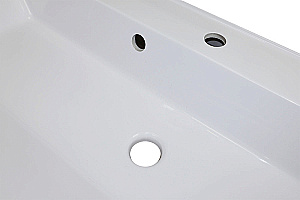 Тумба с раковиной Azario Velluto 70 CS00088602 белая матовая для ванной в интернет-магазине Sanbest