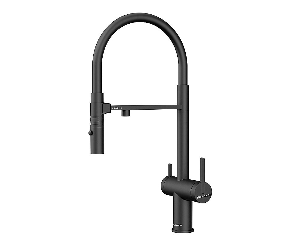 Смеситель для кухни Paulmark Gravity Gr213888-AN антрацит купить в интернет-магазине сантехники Sanbest