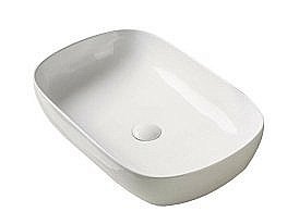 Раковина накладная SantiLine 61 SL-1091 белая купить в интернет-магазине Sanbest