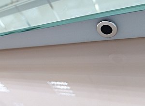 Зеркало LED Misty 1 Неон 60x80 сенсор на корпусе в ванную от интернет-магазине сантехники Sanbest