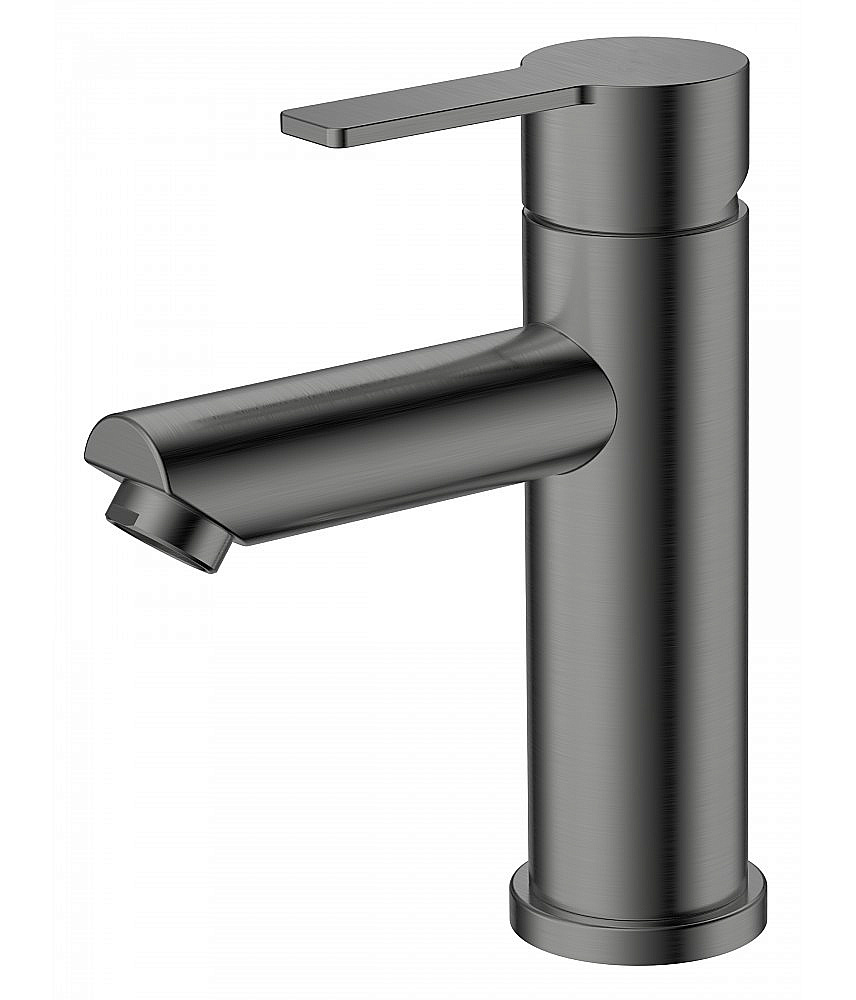 Cмеситель для раковины Agger Easy A3102155 оружейная сталь матовая купить в интернет-магазине сантехники Sanbest