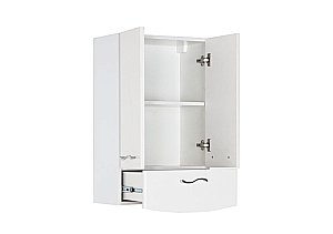 Шкаф подвесной Aquanet Моника 50 для ванной в интернет-магазине сантехники Sanbest