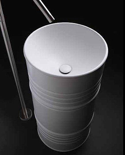 Раковина напольная Kerasan Artwork 45 474301bi*0 белая купить в интернет-магазине Sanbest