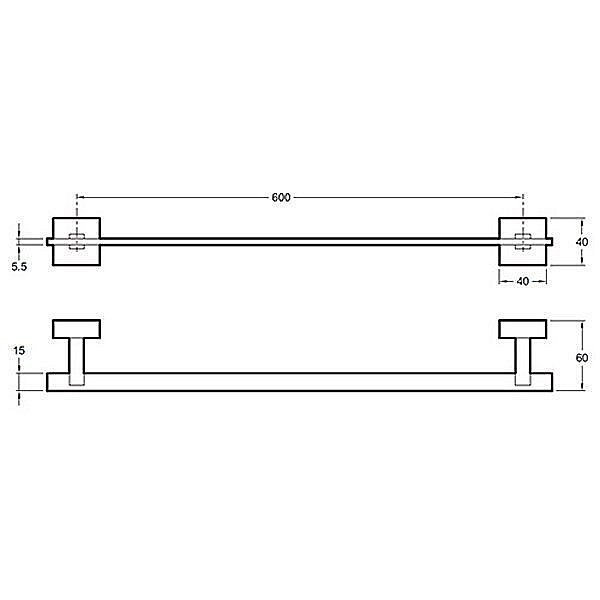 Полотенцедержатель Jacob Delafon MÉ купить в интернет-магазине сантехники Sanbest