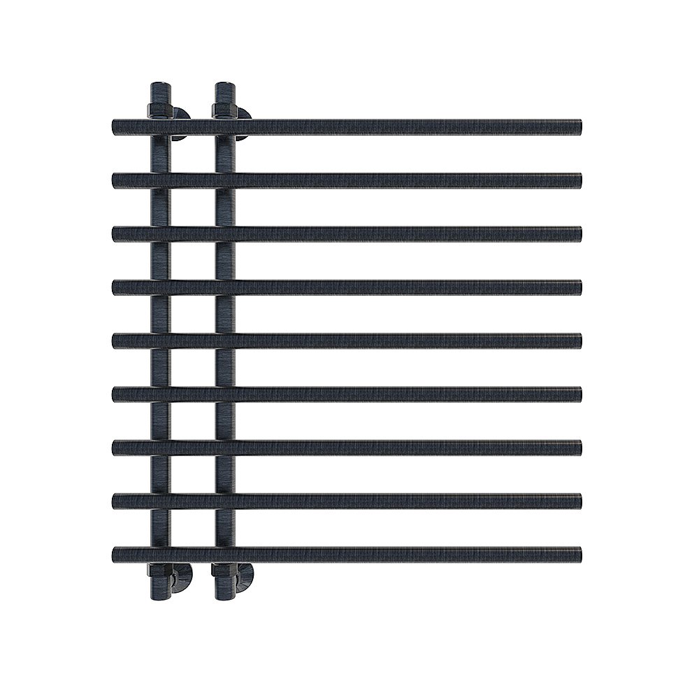 Полотенцесушитель водяной Veconi Tufo T801070GR графит купить в интернет-магазине сантехники Sanbest