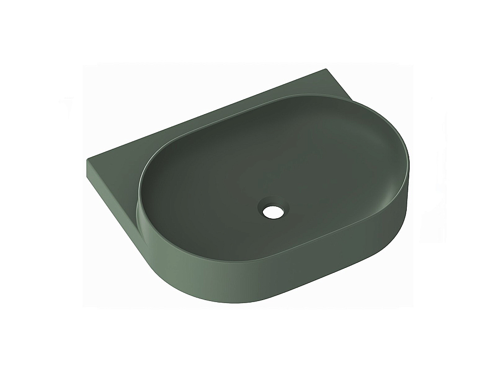Раковина Ravak Yard 600 XJX08260000 зеленый купить в интернет-магазине Sanbest