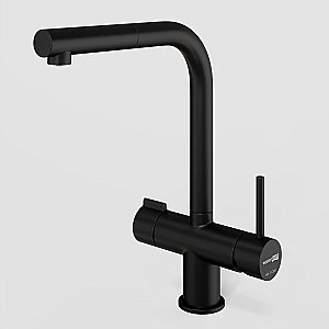 Смеситель для кухни WasserKraft A8967 черный Soft-touch купить в интернет-магазине сантехники Sanbest