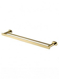 Полотенцедержатель двойной WONZON & WOGHAND FIRST WW-8411-LG золото глянцевое купить в интернет-магазине сантехники Sanbest