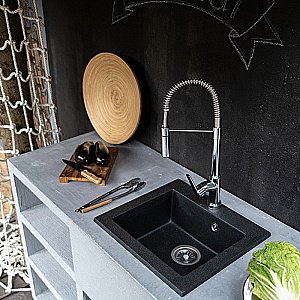 Смеситель для кухни PAINI Le Mans 90CR557LLPE2SKM хром купить в интернет-магазине сантехники Sanbest