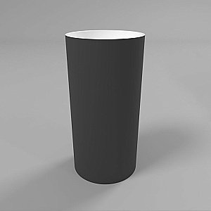 Раковина напольная WhiteCross Altar 43 0737.043043.20100 черная матовая, белая матовая купить в интернет-магазине Sanbest