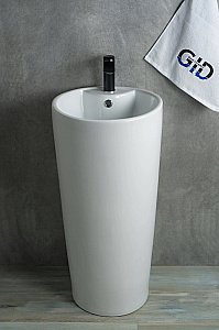 Раковина напольная Gid Autonomo 40 Nb131 81112 белая купить в интернет-магазине Sanbest