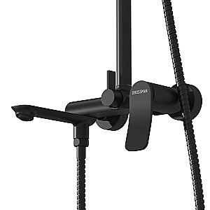 Душевая система Grossman Advans 500.K35.09.210 черный матовый купить в интернет-магазине сантехники Sanbest