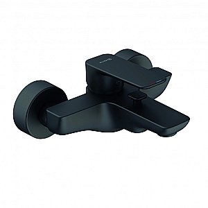 Смеситель для ванны Kludi Pure&Style 406813975 черный купить в интернет-магазине сантехники Sanbest